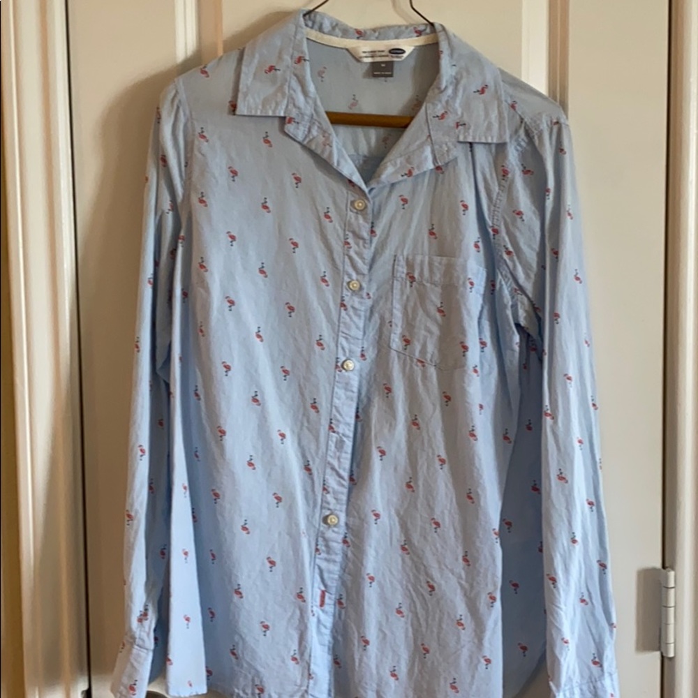 Flamingo button up